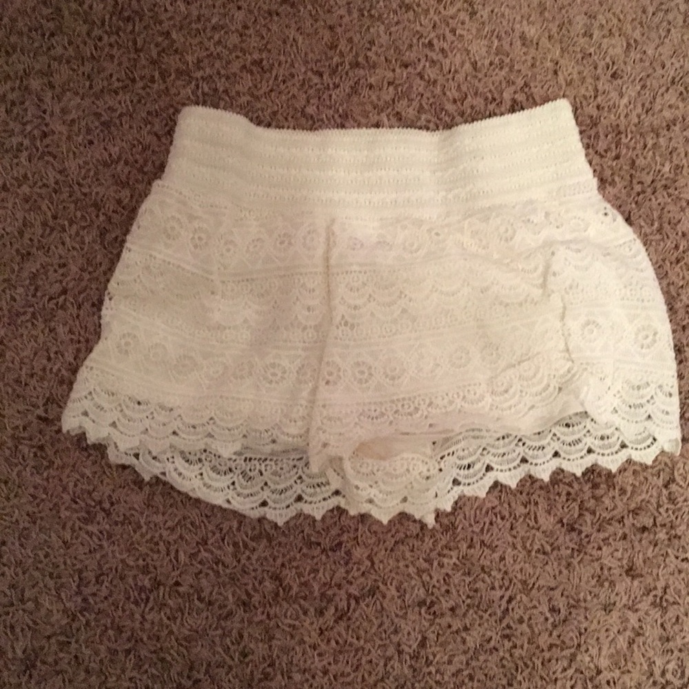 Lace shorts